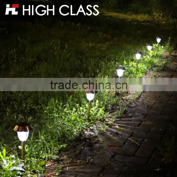 Stainless Steel Insert Type Garden Light LED Solar Lawn Lamp photo-2