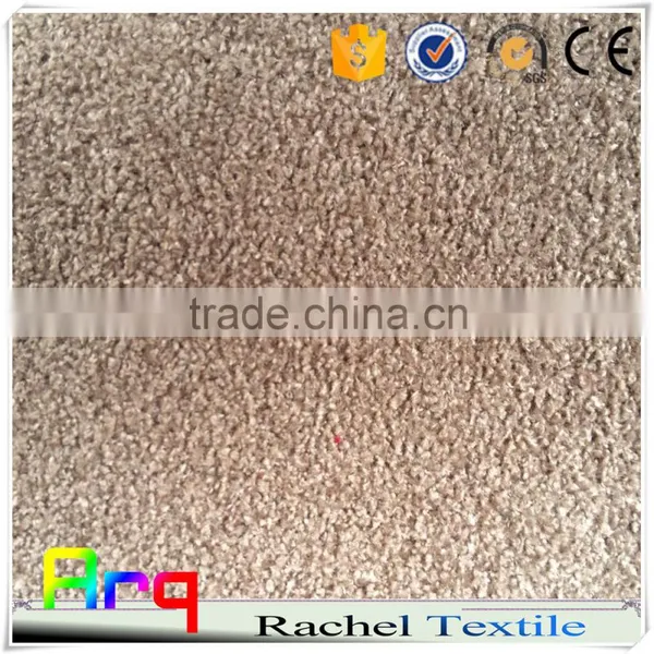 100% Polyester Jacquard Towel Look Sofa Fabric With Various Square Pattern Design and Color European Style Sofa photo-2