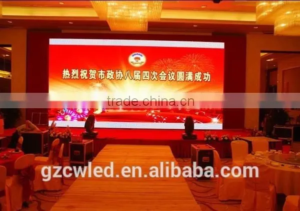 Indoor P4 Super Slim Die-casting Aluminum LED Video Display photo-5