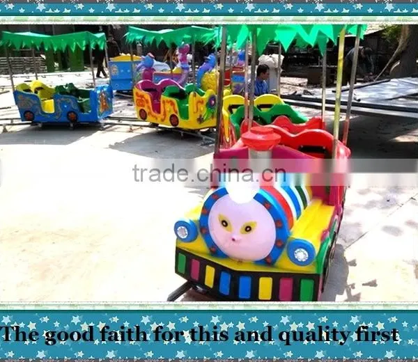 Electronic Amusement Park Games Elephant Train Equipment for Sale photo-6