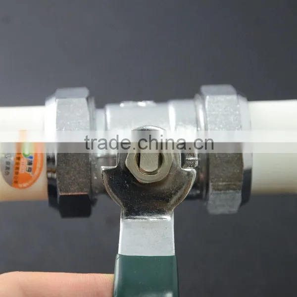 Ppr Manufactur Ppr Fittngs Company PPR Copper Plating Ball Valve photo-6