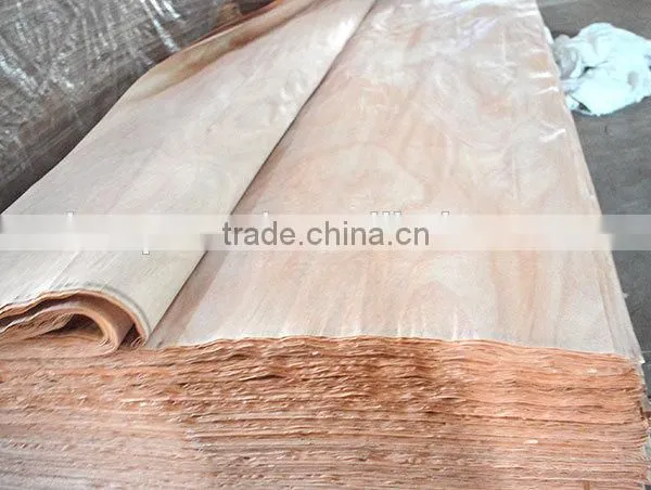 0.26mm Thickness Natural Okoume Wood Veneer for Door Size Plywood photo-2