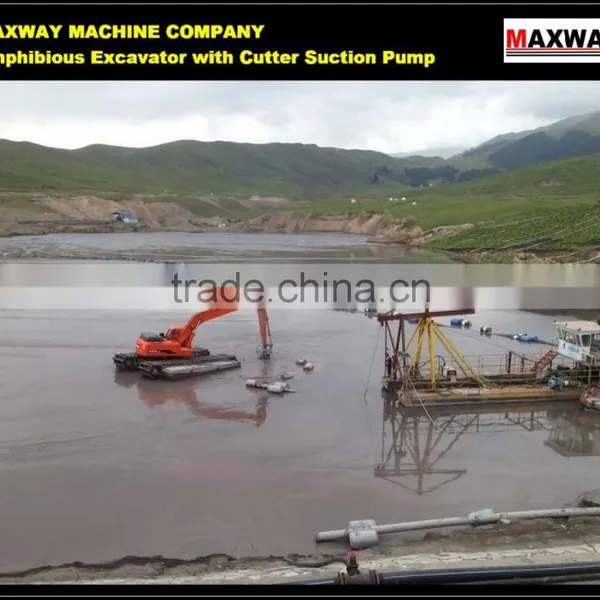 MAXWAY 6 Inch Dredging Cutter Suction Pump for Amphibious Excavator, CE / ISO:9001 photo-5