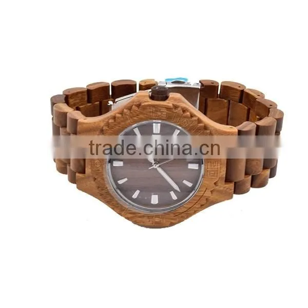 2016 High Quality Fashion Wood Watch Men Wrist Watch Trade Assurance photo-2