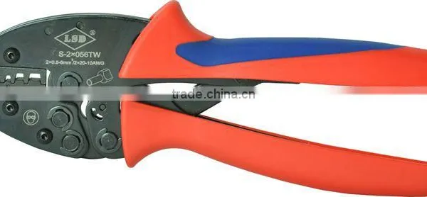 CE ROHS Experience Production for 10years LSDgood Qutails Pliers for Wire-end Ferrules S-2x056TW Ratchet Hand Crimping Tools photo-2