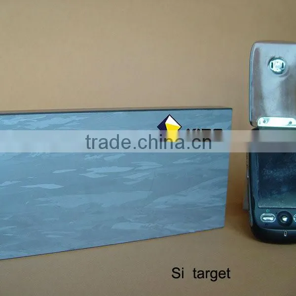 Silicon Metal Si Target Silicon Targets Si 99.999% photo-2