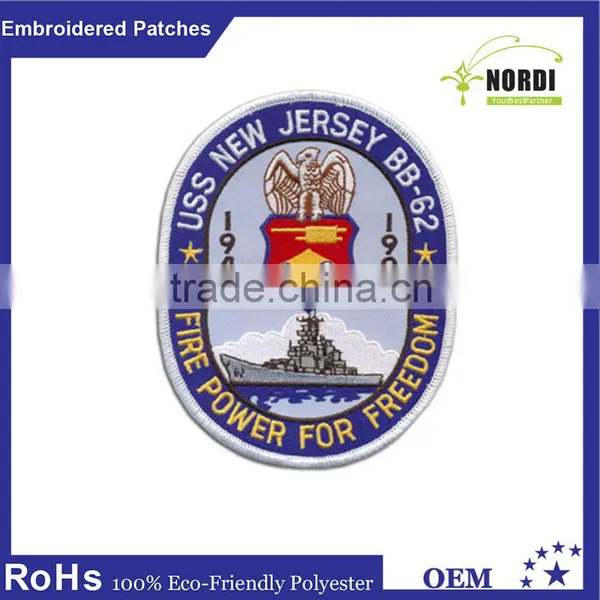 Hot Sale Cheap Custom Embroidery Badge/patch/Label for Clothing photo-3