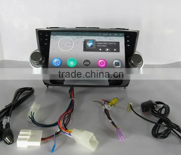 Double Din Car Dvd Player for Toyota Highlander 2012 2013 2014 Support GPS/Bluetooth/Radio 3G/WIFI/DVR Function photo-6