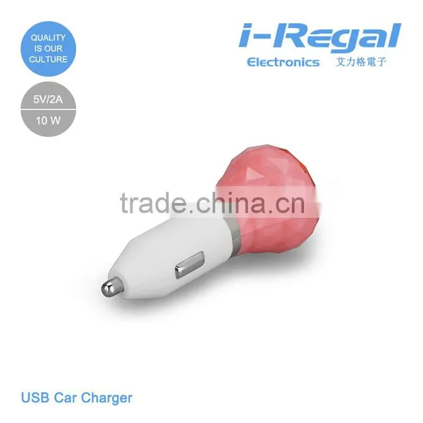 Hotly Selling 5V 2A Portable Dual Usb Car Charger for Mobile Phone photo-2