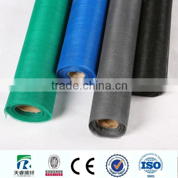 Fixed window screen