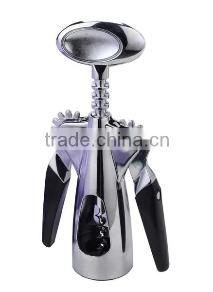 High Quality Luxury Style Chrome Plate Electric Corkscrew Wine Opener photo-2