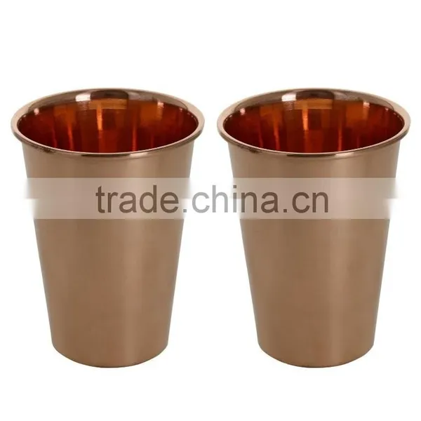 Solid Copper Pint Glasses