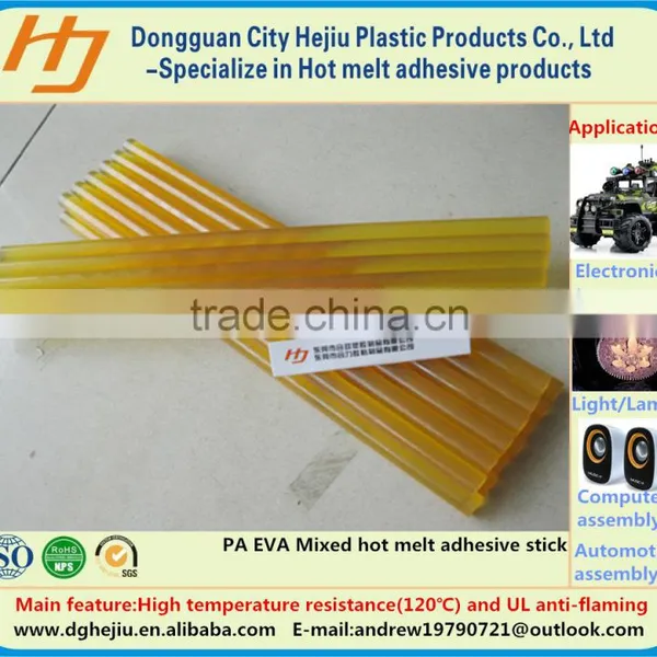 Factory Yellow Hot Melt Glue Stick for Handicraft and Toys