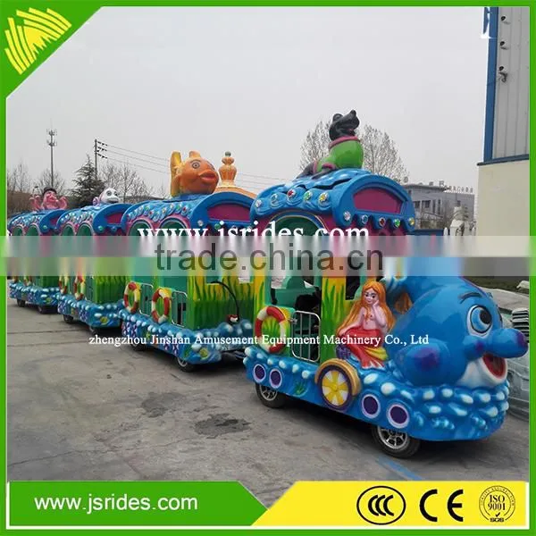 Hot Selling Kiddie Amusement Rides Elephant Trackless Train Cheap Trackless Train for Sale photo-4