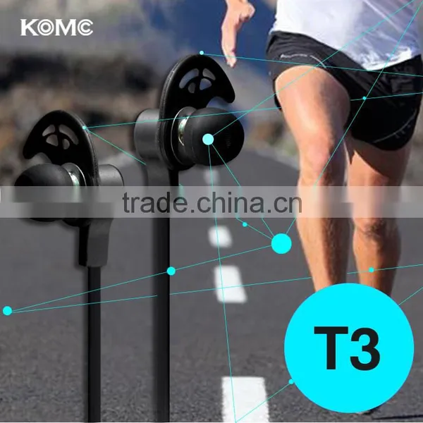 Bluetooth V4.0 Wireless Sweatproof Sports Stereo Headphones Running Jogging Workout Exercise Gym In-ear Earbuds With Mic photo-3