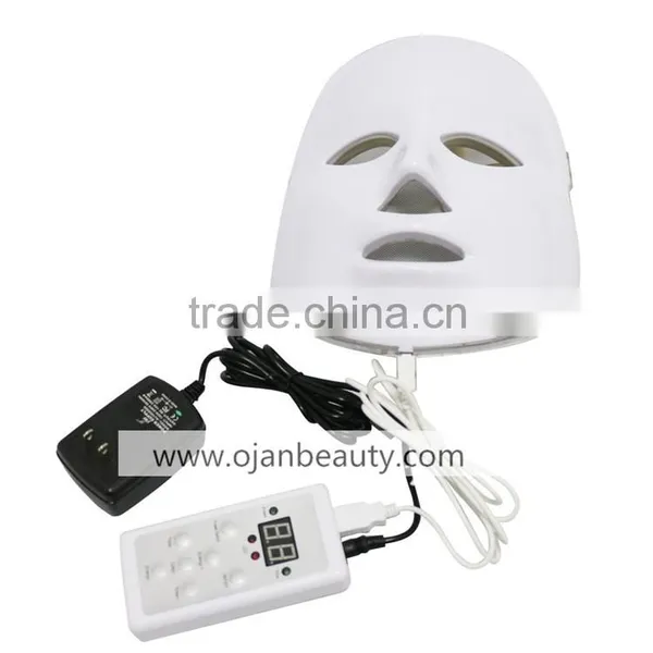 470nm Red 7 Color Led Facial Led Light Therapy Light Pdt Skin Rejuvenation Facial Mask photo-2