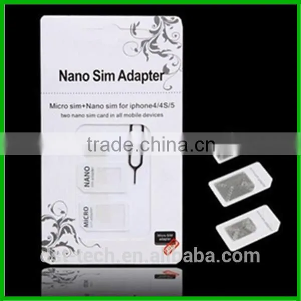 Nano Sim Card Adapters Standard Sim Card & Tools for IPhone photo-2