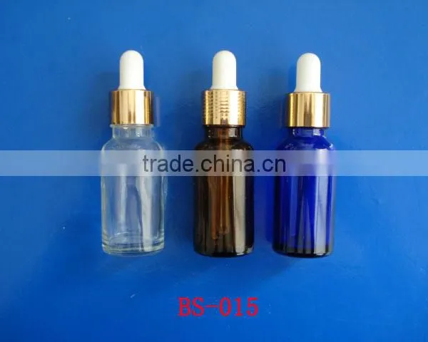 5ml to 120ml Essential Oil Blue Glass Bottle With Dropper Cap photo-4