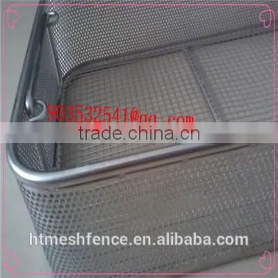 Medical Instrument Cleaning Baskets Stainless Steel Instrument Basket Small Wire Mesh Baskets photo-2