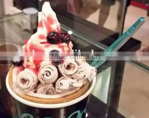 Commercial Double Pan Fried Ice Cream Machine/fried Ice Cream Roll Machine photo-5