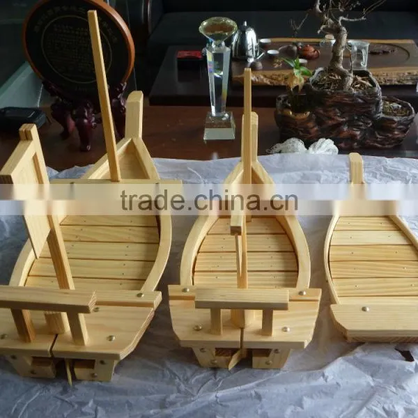 High Quality Factory Wholesale Disposable Sushi Wooden Boat Used Japan With ISO photo-6