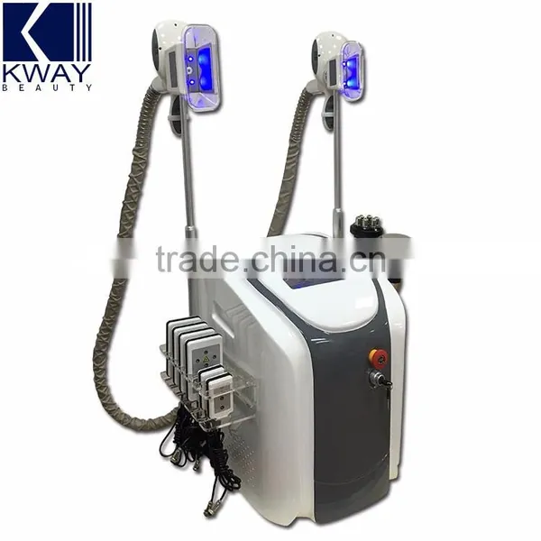 Cavitation Vacuum RF 5 in 1 Multifunctional Cool Tech Fat Freezing Cryo Machine photo-6