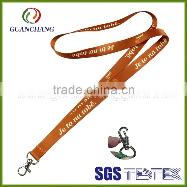 Promotional Custom Polyester Lanyard, Sublimation Print Heat Transfer Printing Lanyard photo-6