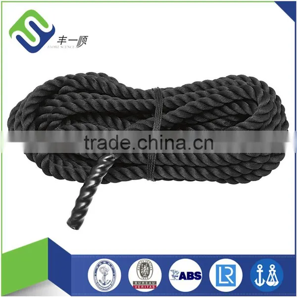 High Strength 3 Strand Pp/polester Mixed Battling Rope for Sale photo-3