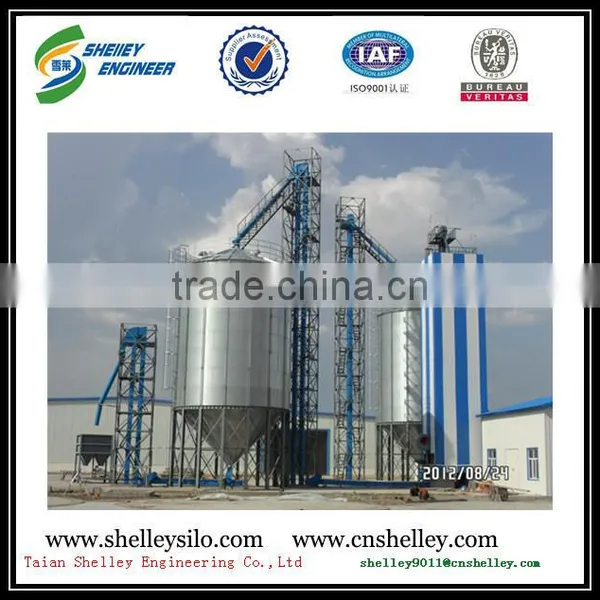 Stainless Maize Flour Storage Silos Food Grain Bins photo-3