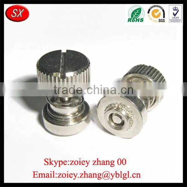 China Manufacturer Custom Zinc Plating Metal Spring Loaded Panel Fasteners photo-5