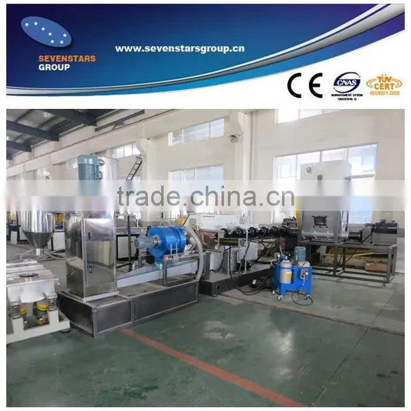 Waste pp pe Plast Recycling Pelletizing Machine