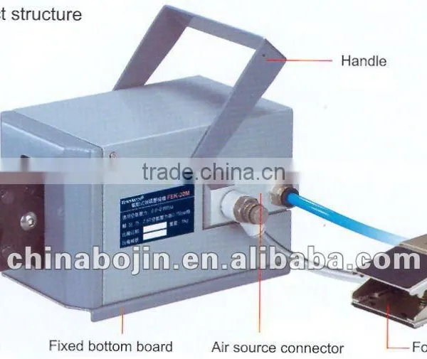 Pneumatic Type Terminal Crimping Machine BJ-602E photo-3