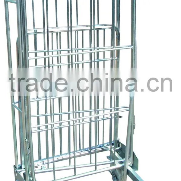 Wire Container Type and Heavy Duty Scale Evergreat Collapsible Rolling Metal Storage Cage photo-2
