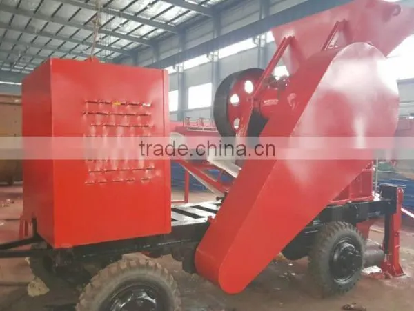 Motor/Diesel Engine Portable Jaw Crusher/ Mobile Jaw Crusher/ Removable Jaw Crusher Competitive Price Stable Performance photo-4