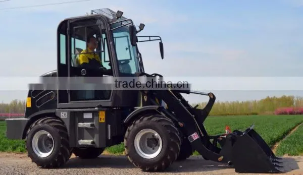 Manufacturer China1000kg Small Wheel Loader With Lowest Price photo-2