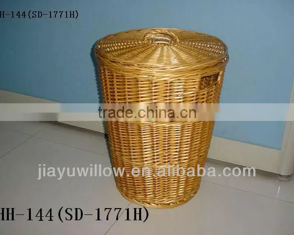 Wicker Trash Can photo-5