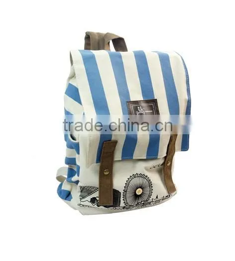 Store More Beautiful Design Canvas Backpack, School Backpack, Hiking Backpack photo-2