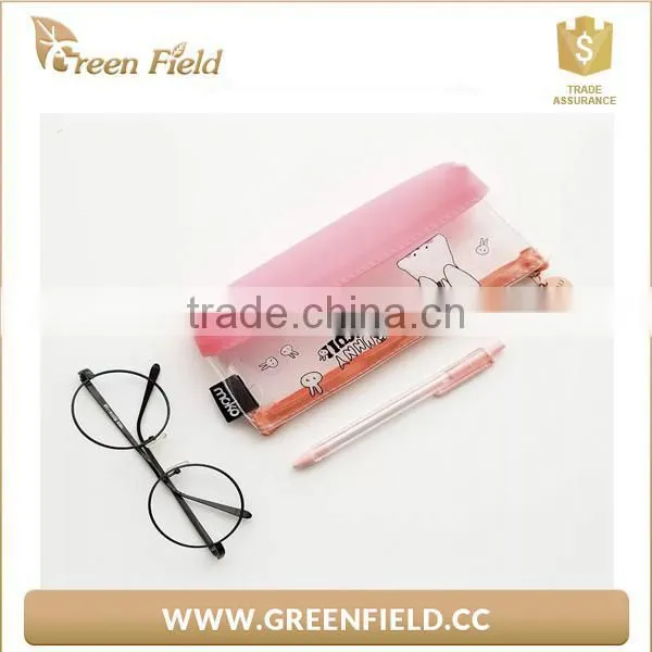 Transparent PVC Pencil Case, Pen Case, Clear Plastic Pencil Case photo-3