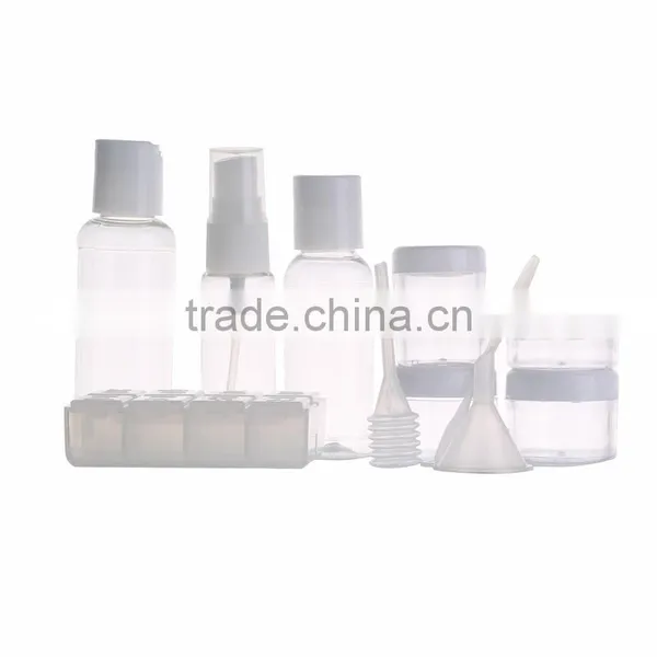 12Pcs Travel Bottles Kit for Cosmetic Toiletries Liquid Containers Fit for Airline photo-2