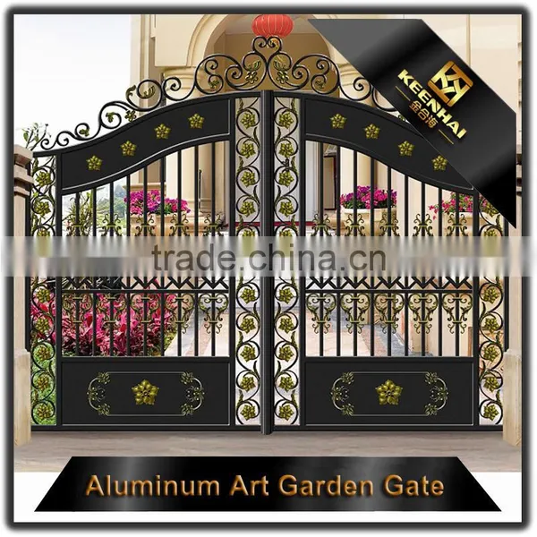 Home&Garden Decoration Powder Coated Cast Aluminum Exterior Villa Door photo-6