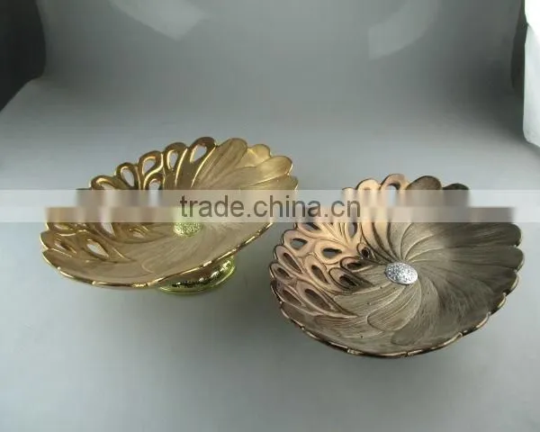 Stocklot Golden Metal Stand for Fruit/cake/candy/daily Use photo-2
