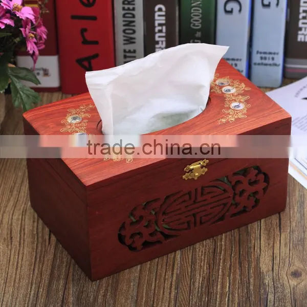 Wholesale Wooden Tissue Box photo-4