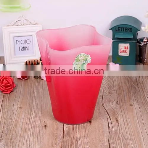 Plasitc Solid Fashion Waste Bin photo-4