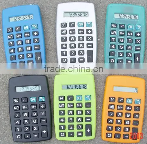 Plastic Mini Calculator With the Keyring photo-6
