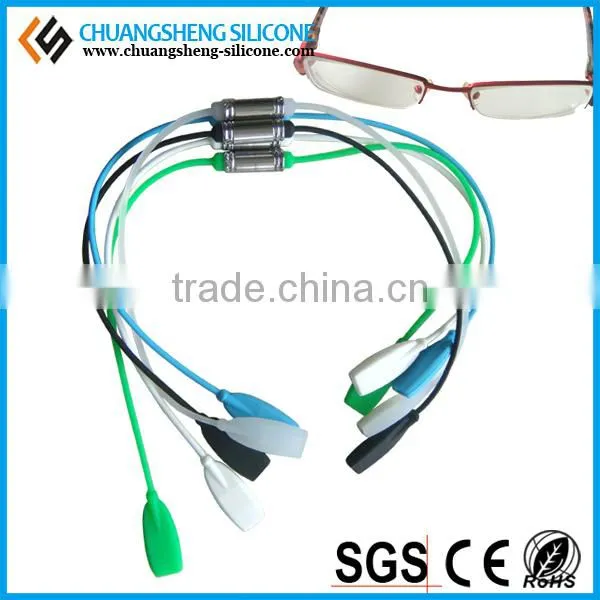 Silicone Rope, Glasses Rope, Metal Magnetic Piece Glasses Strape photo-2