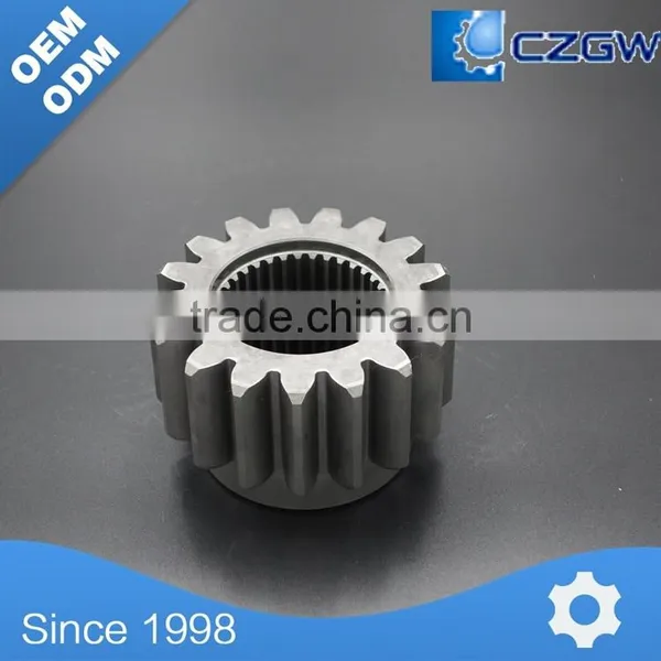 Custom Steel Spur Transmission Bevel Gear for Conveyor Rollers, Motorized Pulleys Planetary Transmission Starter Gear photo-4