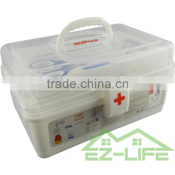 2016 Wholesale Hospital Medicine PP Emergency Custom Portable Hot Sale Plastic First Aid Kit Medical Storage Box photo-6