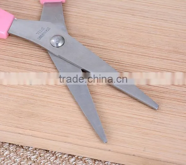 Pink Stainless Steel Scissors Kitchen Tools Scissors PP Handle Best Sell photo-4