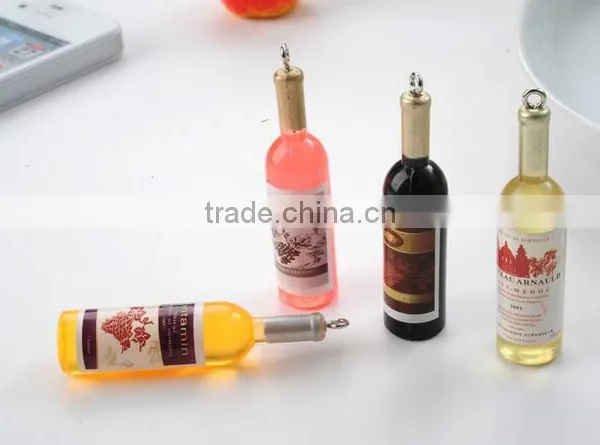 Cheap Lovely Wine Bottle Key Chain photo-4