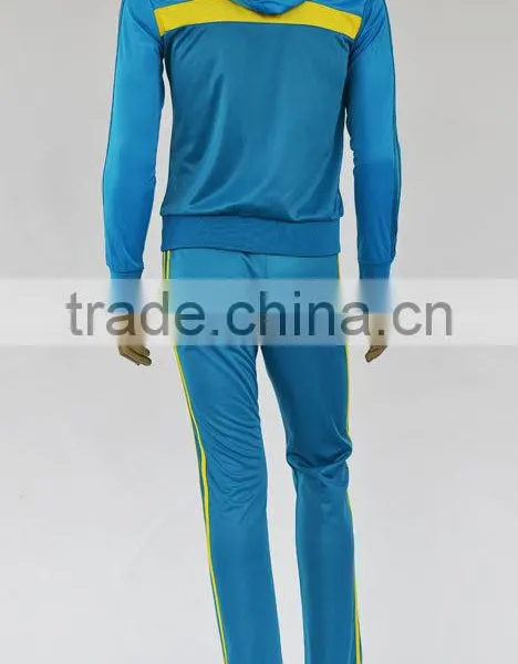 Female Sports Wear With Mesh Panel Polytricot Sets With Hood photo-2
